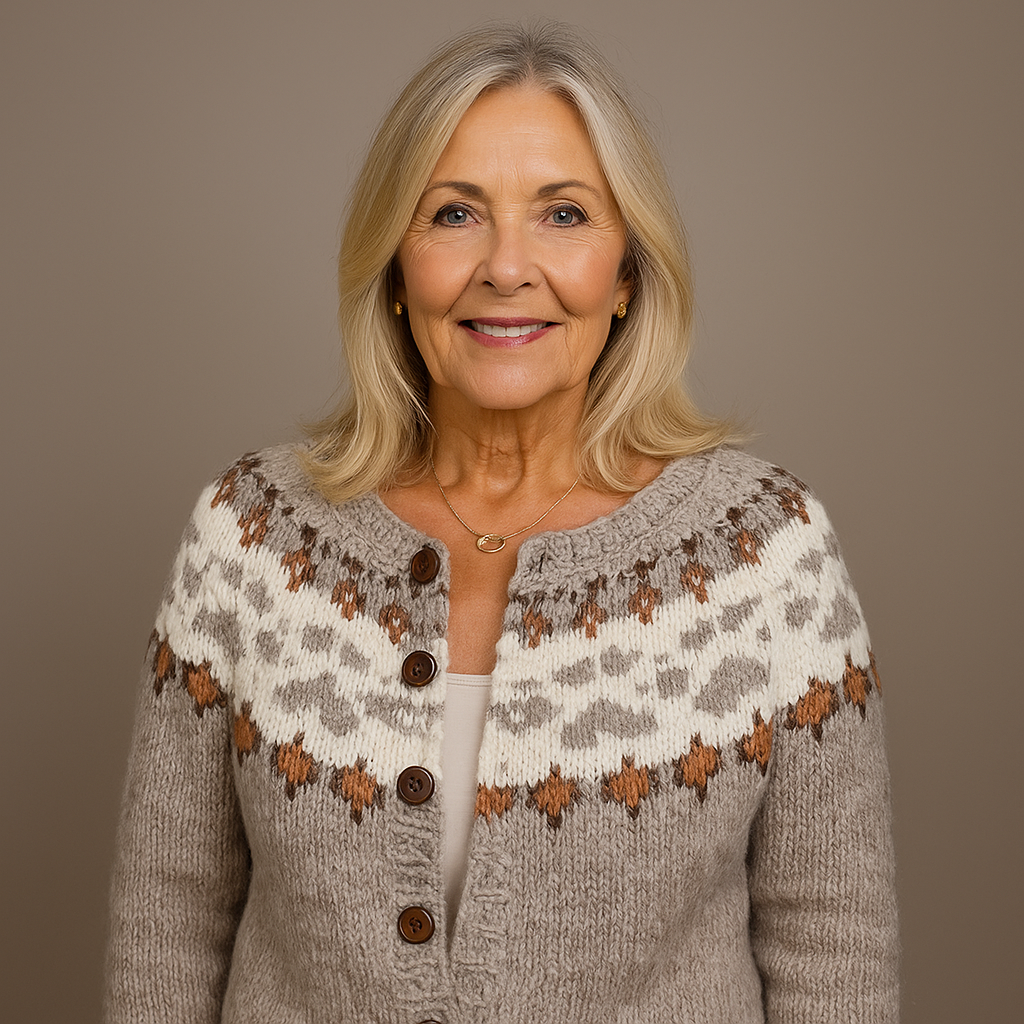 Blair & Mae - Classic Icelandic Wool Vintage Cardigan