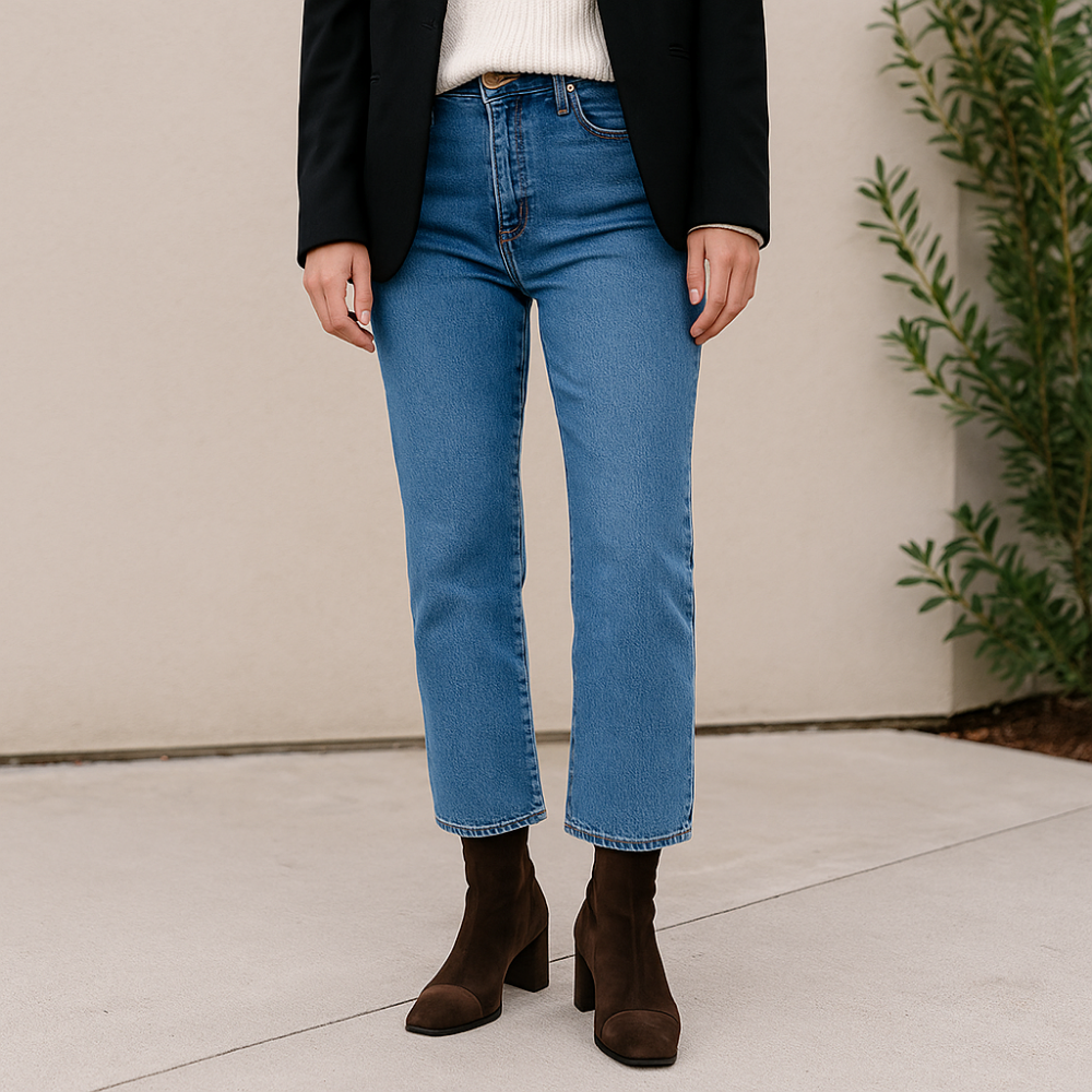 Victoria | Square toe heeled boots