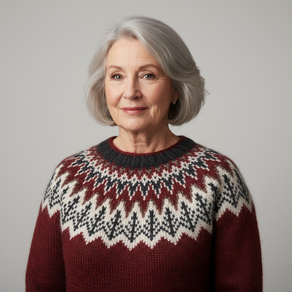 Blair & Mae - Classic Icelandic Wool Knit Sweater