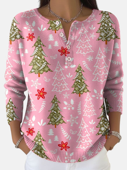 Sofie | Christmas Jumper with Buttons