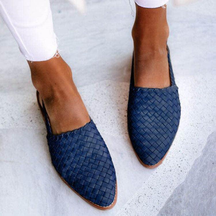 VIVIENNE – ELEGANT HANDWOVEN MOCCASINS