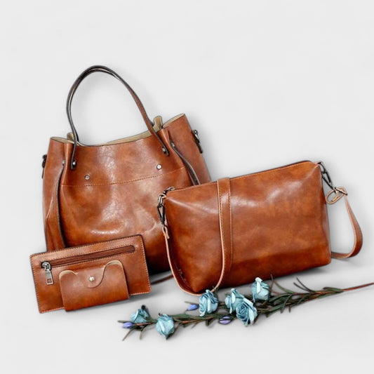 Isolde- 4-Piece Vintage Bag Set