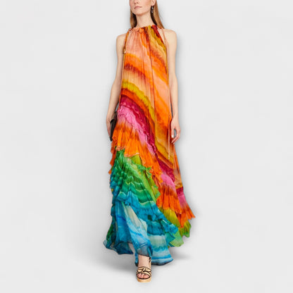 Iris - Ruffle Gown
