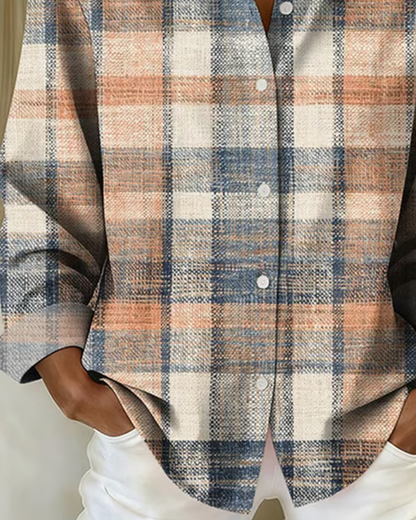 Blair® | Vintage-style shirt with check pattern