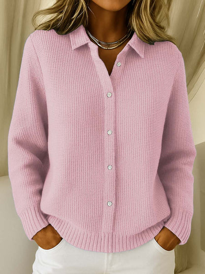 Dayana | Classic Knit Button Cardigan