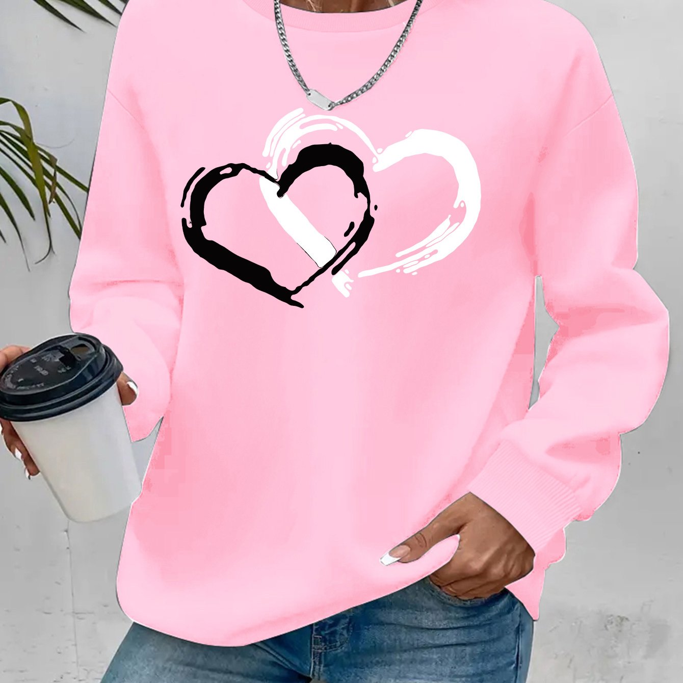 Sharyn | Elegant Heart Sweater