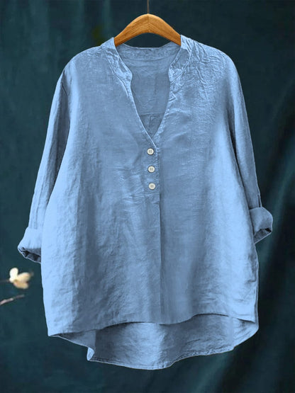 Sabrina Linen Blouse