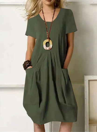 Gabrielle - Summer Loose Long Pocket Dress