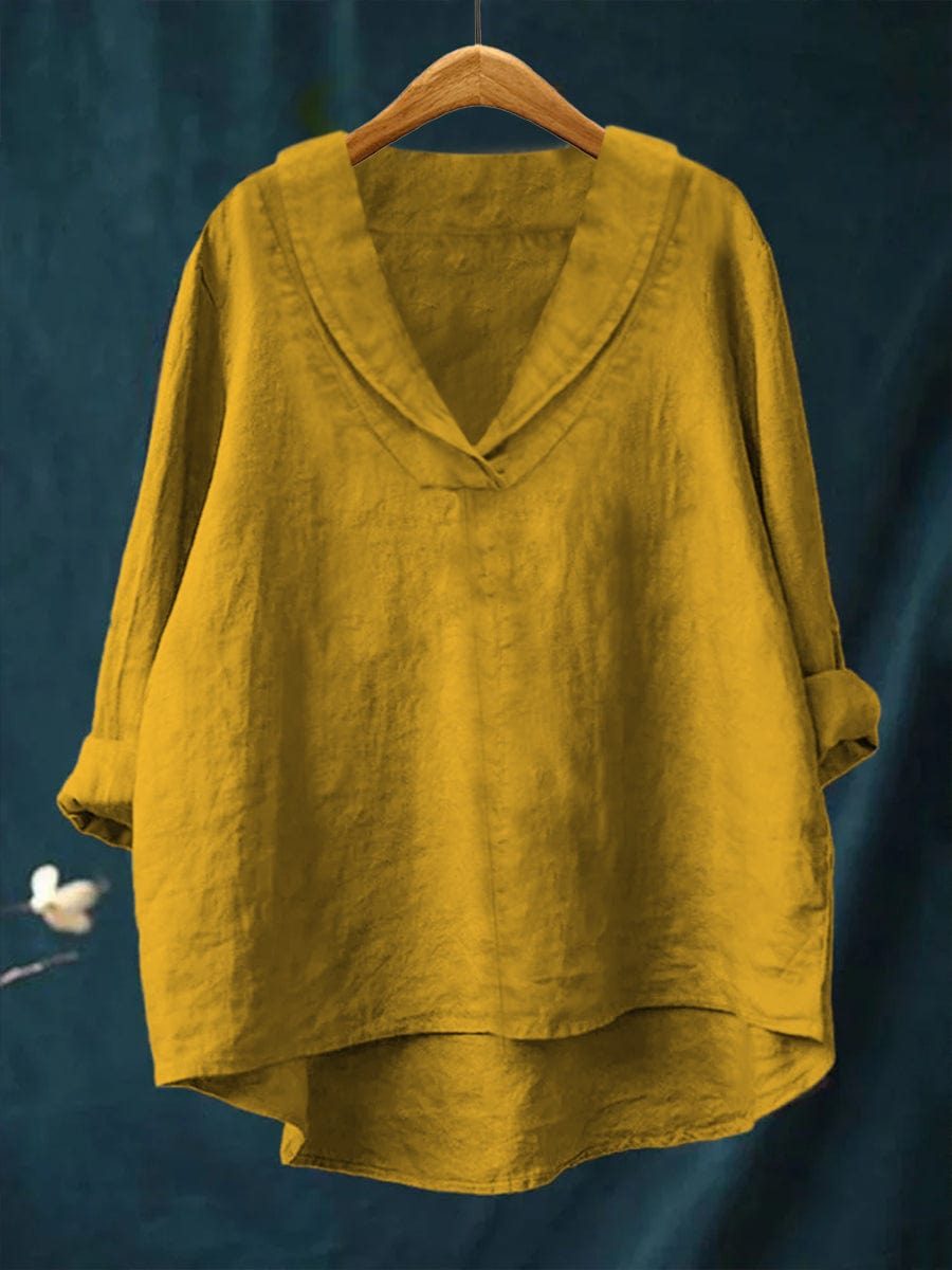 Samantha Linen Blouse