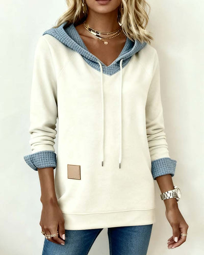 Blair® | Casual Hoodie Sweatshirt with Waffle Inserts