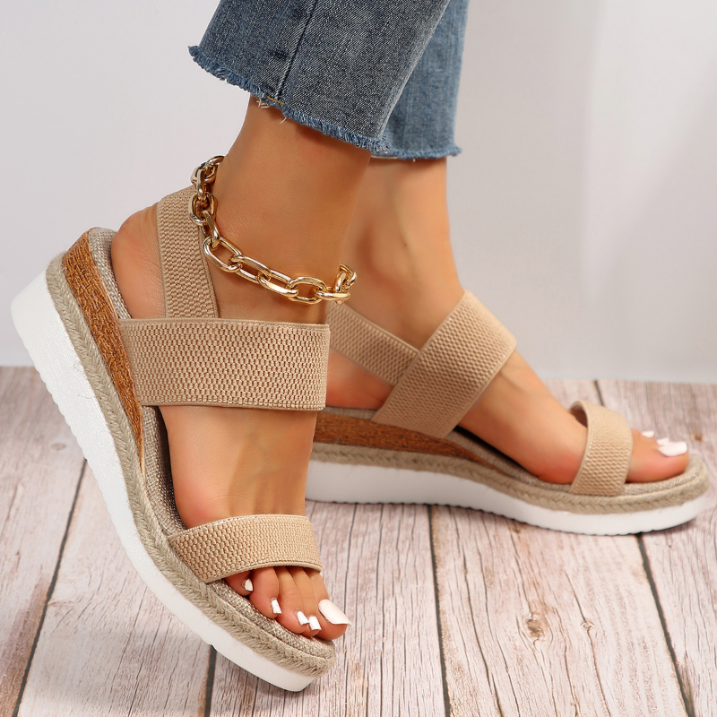 KAIA – ORTHOPEDIC PLATFORM SANDALS FOR STYLE AND SUPPORT