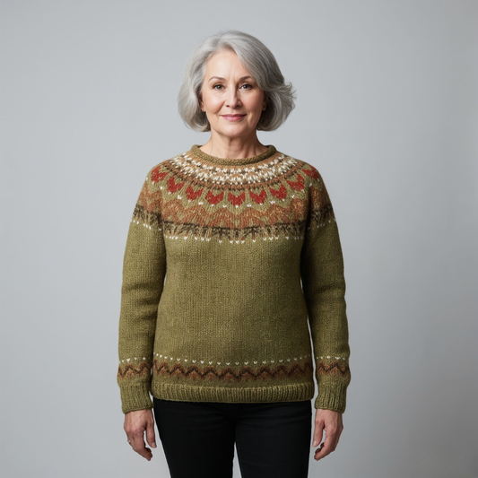 Blair & Mae - Classic Icelandic Wool Knit Sweater