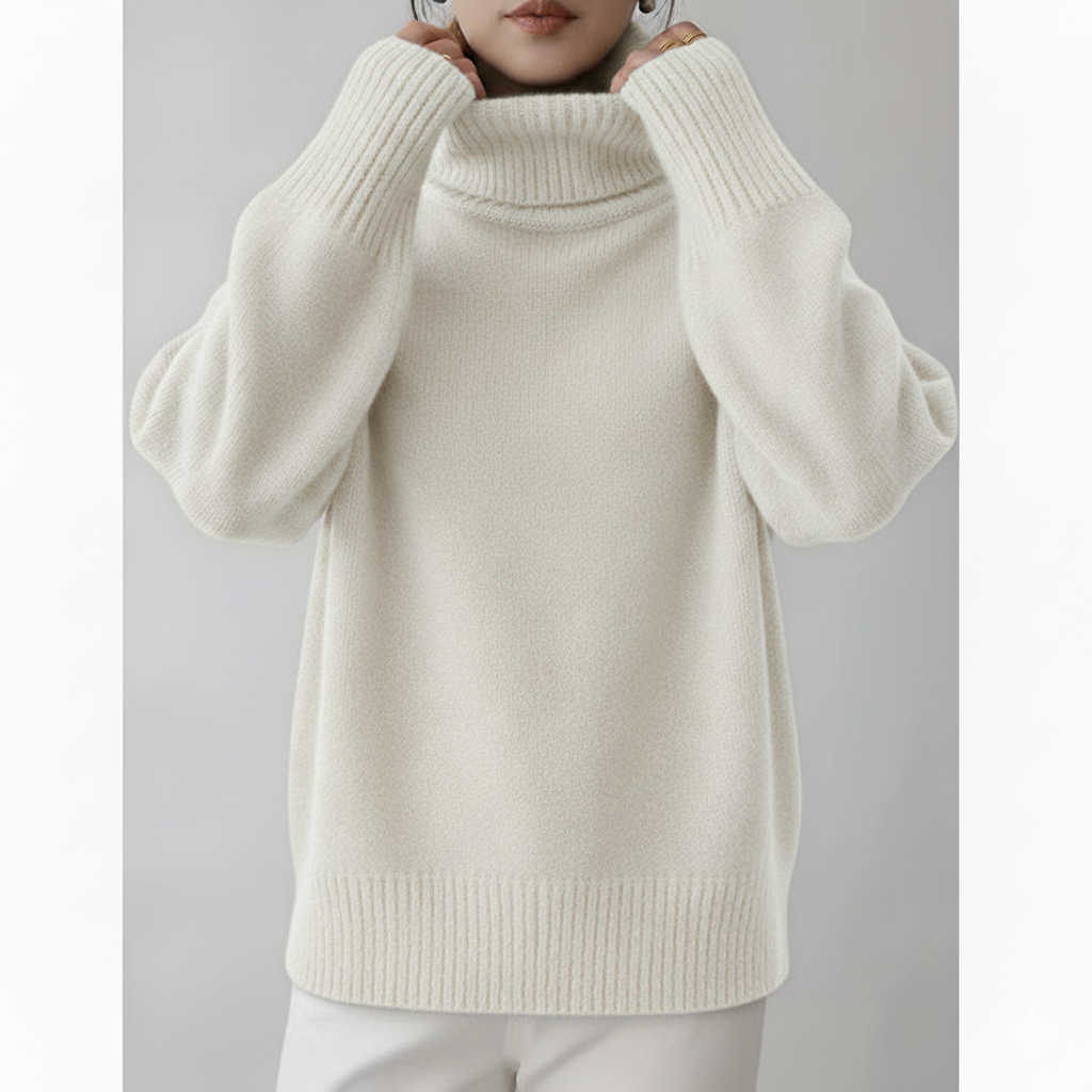 Savara | High cashmere collar
