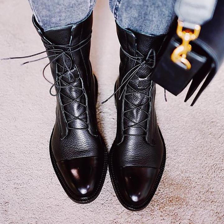 Mia® | Stylish comfortable leather boots