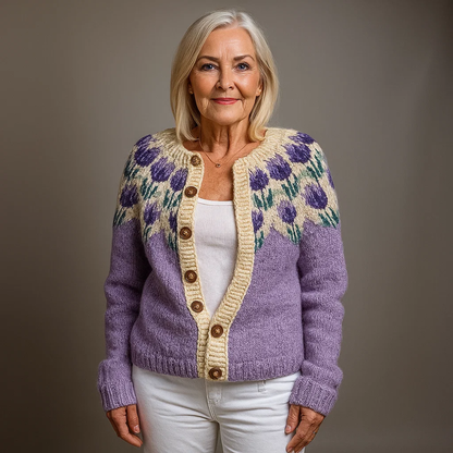 Blair & Mae - Classic Icelandic Wool Vintage Cardigan
