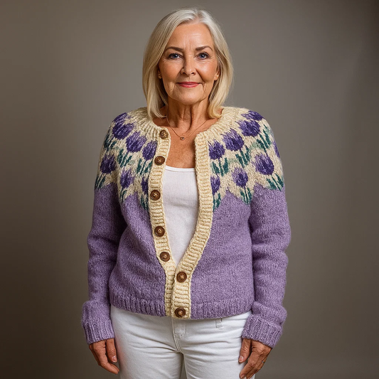 Blair & Mae - Classic Icelandic Wool Vintage Cardigan