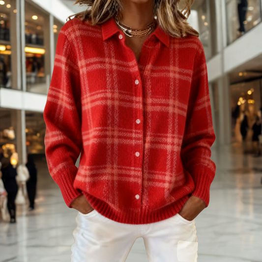 Chloe™ - Heritage Plaid Cardigan