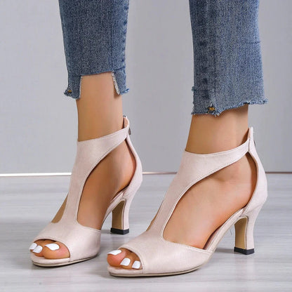 SELENE – ELEGANT BACK-ZIP STILETTO SANDALS