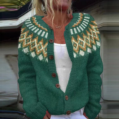 Natalia | Vintage Icelandic Cardigan