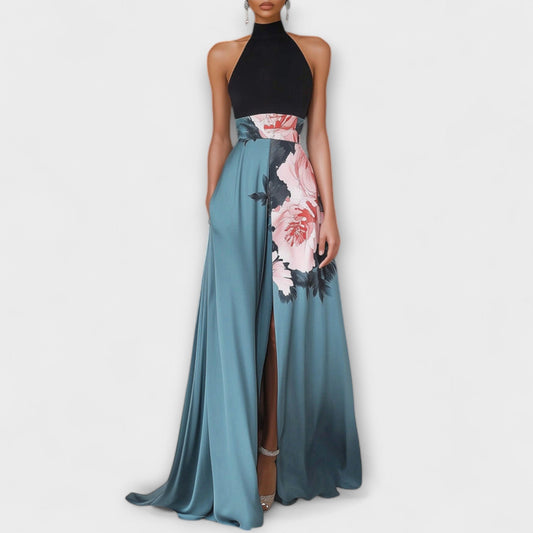 Natalie - Floral A-Line Maxi Dress