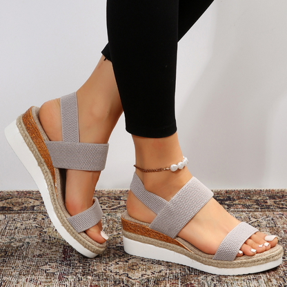 KAIA – ORTHOPEDIC PLATFORM SANDALS FOR STYLE AND SUPPORT