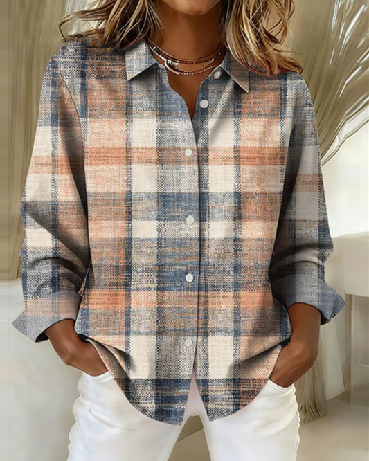 Blair® | Vintage-style shirt with check pattern