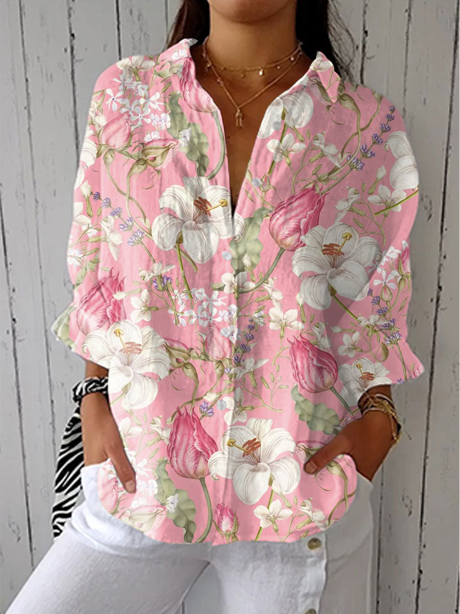 Frances | Elegant Bloom Blouse