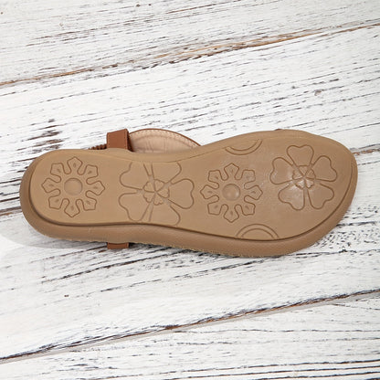 AVELINE – BEADED COMFORT SANDALS