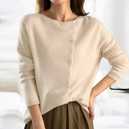 Alfonsa | Soft Open-Front Cardigan