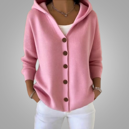 Nylah | Button-Up Hoodie Vest