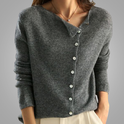 Alfonsa | Soft Open-Front Cardigan