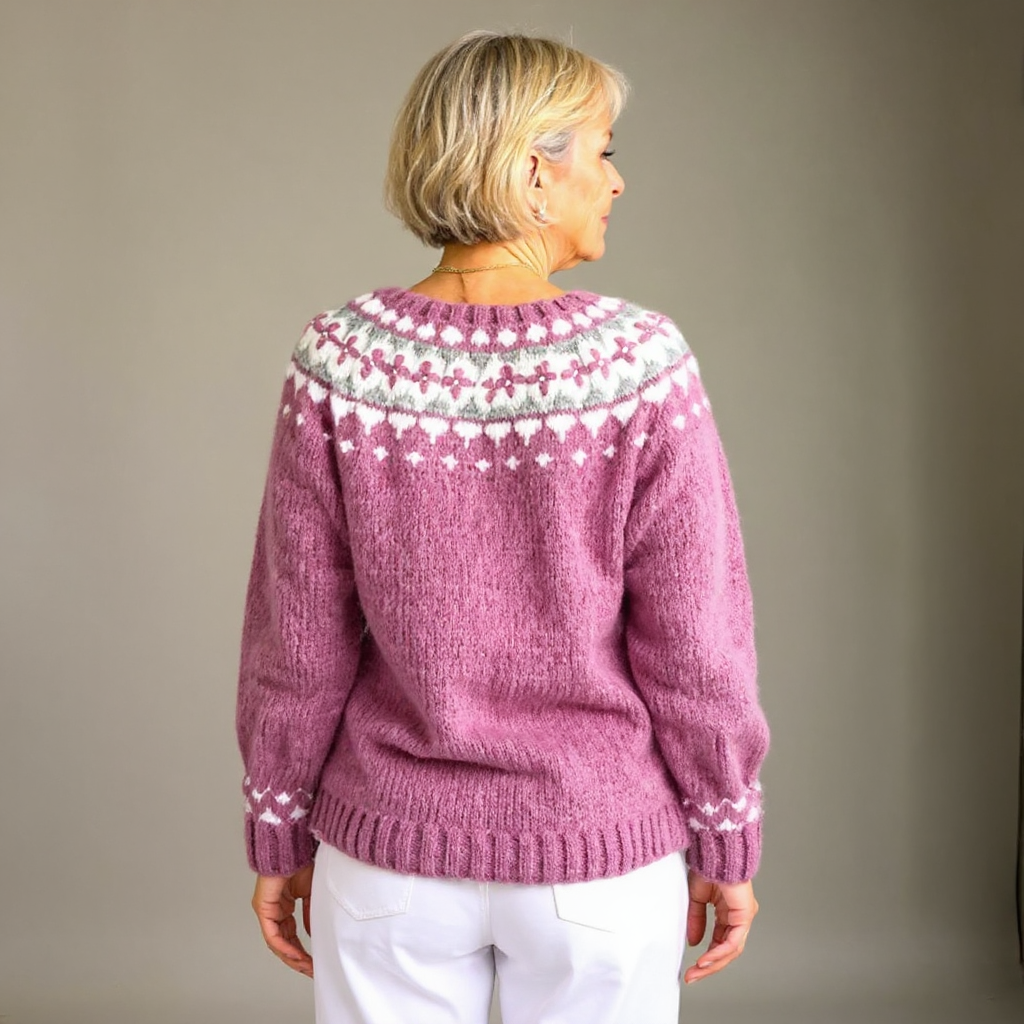 Blair & Mae - Retro Icelandic Wool Cardigan