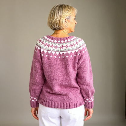 Blair & Mae - Retro Icelandic Wool Cardigan