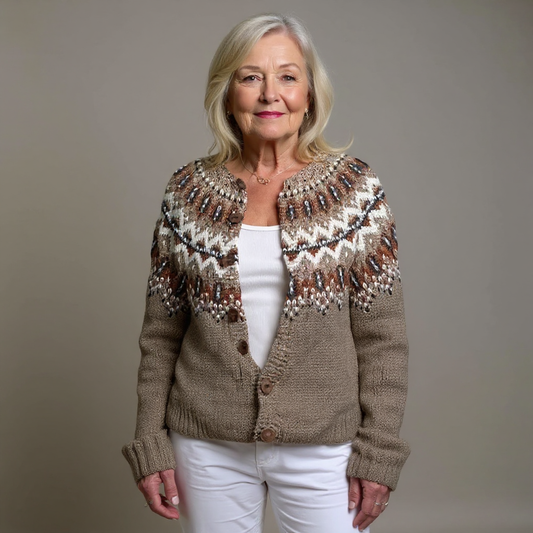 Blair & Mae - Classic Icelandic Wool Vintage Cardigan