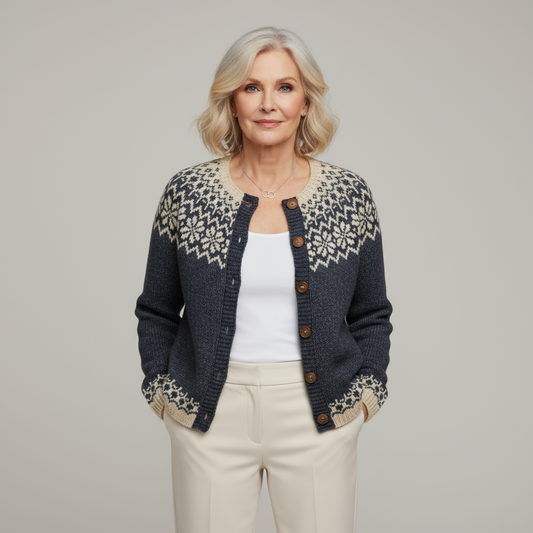 Blair & Mae - Classic Vintage Wool Knit Cardigan