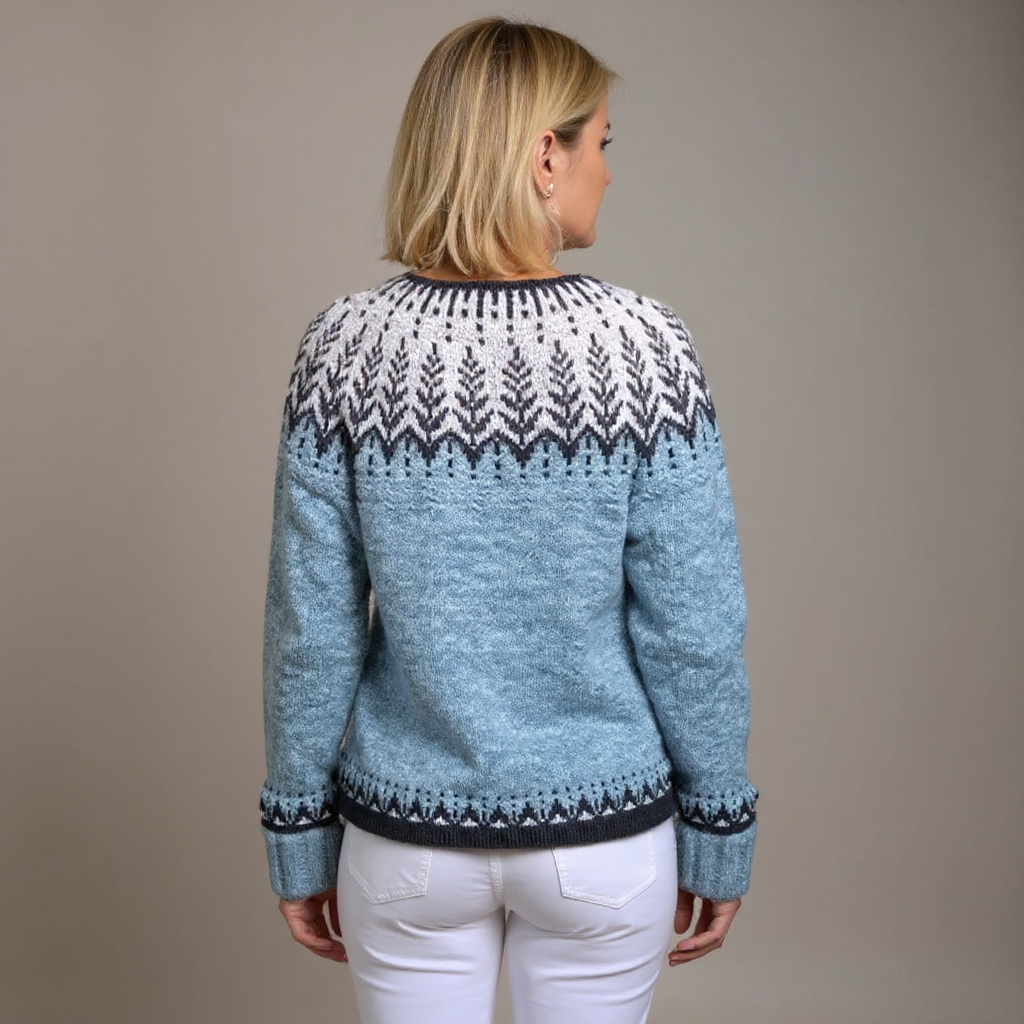 Blair & Mae - Retro Icelandic Wool Cardigan