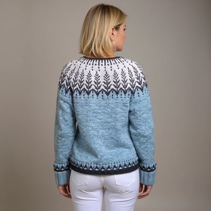 Blair & Mae - Retro Icelandic Wool Cardigan