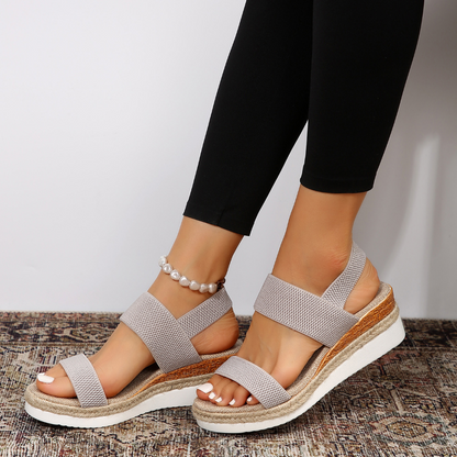 KAIA – ORTHOPEDIC PLATFORM SANDALS FOR STYLE AND SUPPORT