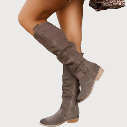 Mia® | Stylish Suede Knee Boots