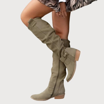 Mia® | Stylish Suede Knee Boots