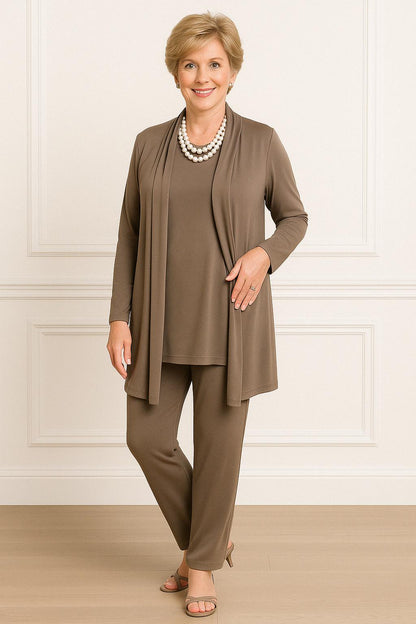 Elsie Cardigan, Top & Pants Set