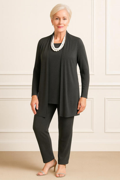 Elsie Cardigan, Top & Pants Set