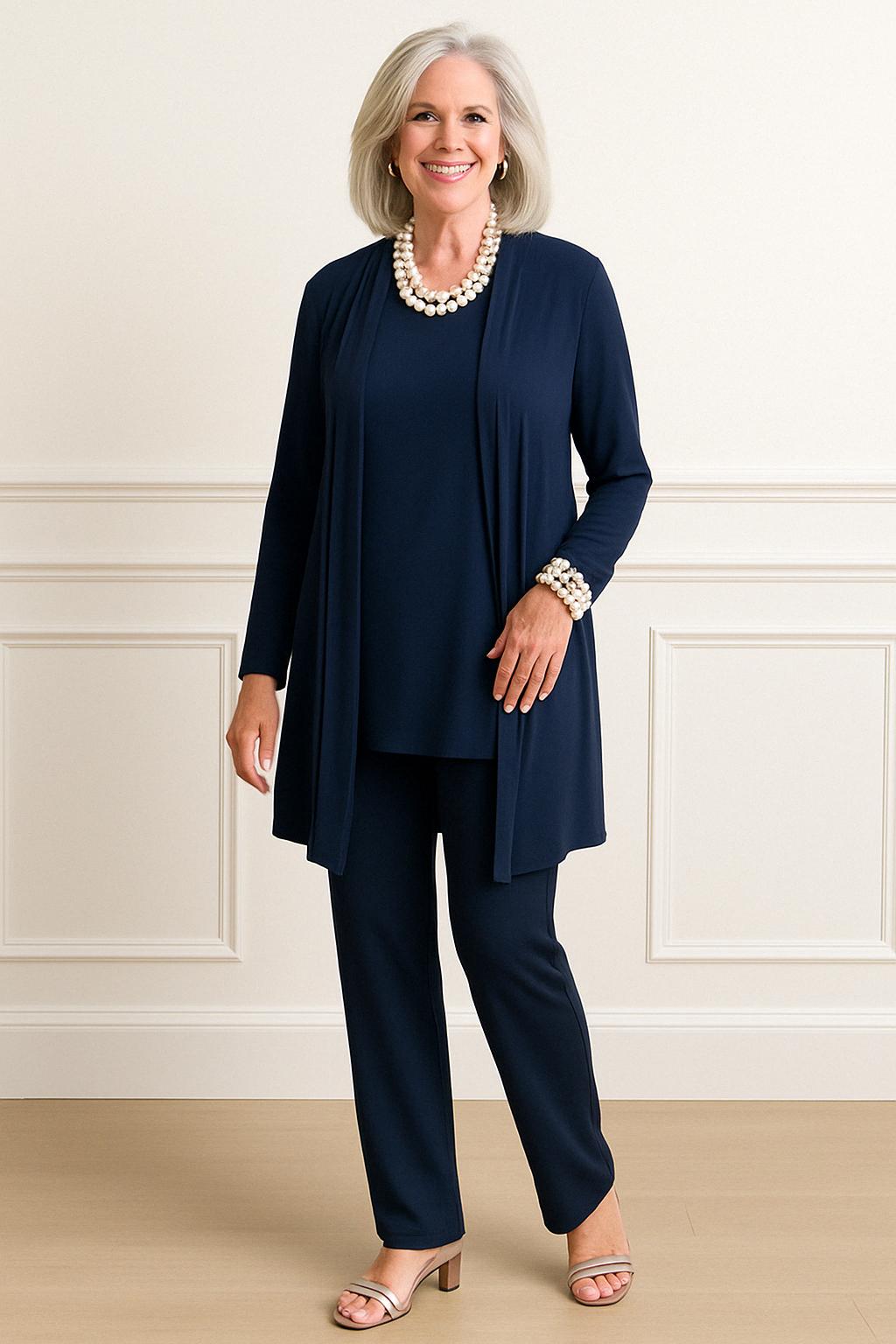 Elsie Cardigan, Top & Pants Set