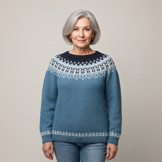 Blair & Mae - Classic Icelandic Wool Knit Sweater
