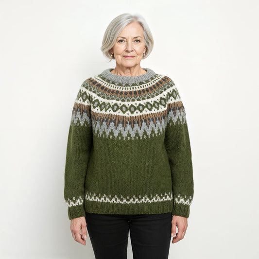 Blair & Mae - Classic Icelandic Wool Knit Sweater